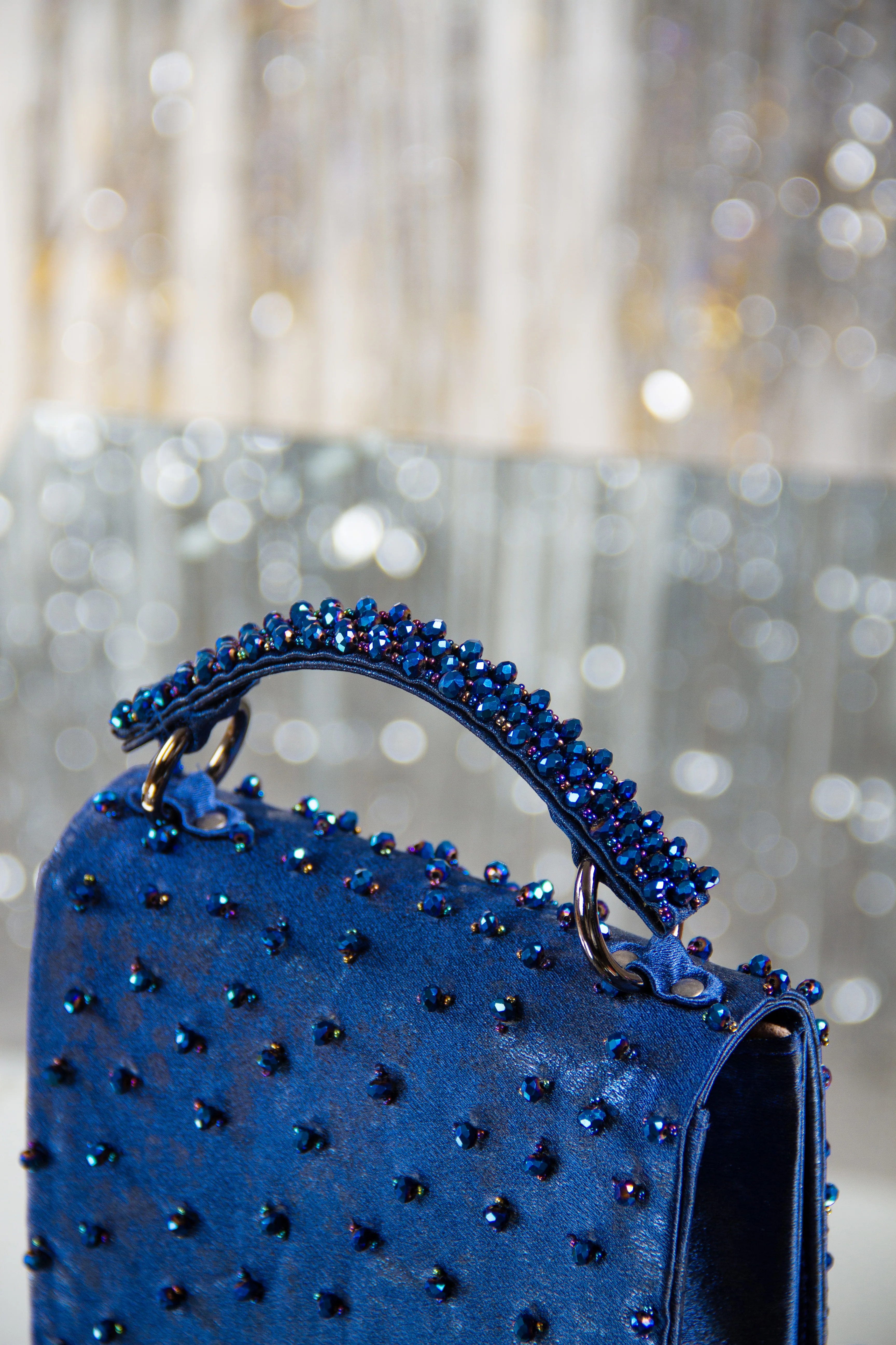Kyra Blue Clutch - Image 4